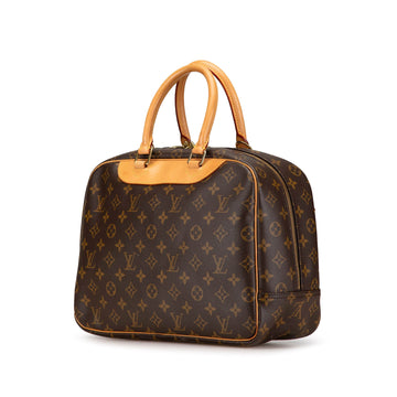 Brown Louis Vuitton Monogram Deauville Handbag
