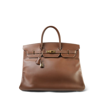 Birkin 5 Brown Evergrain  [B] Stamp