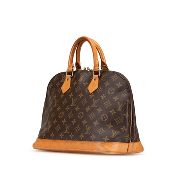 Brown Louis Vuitton Monogram Alma PM Handbag