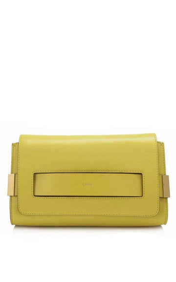 Elle Leather Clutch