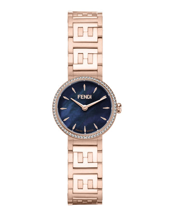 Fendi Womens  Rose Gold 19mm Bracelet Fashion Watch
