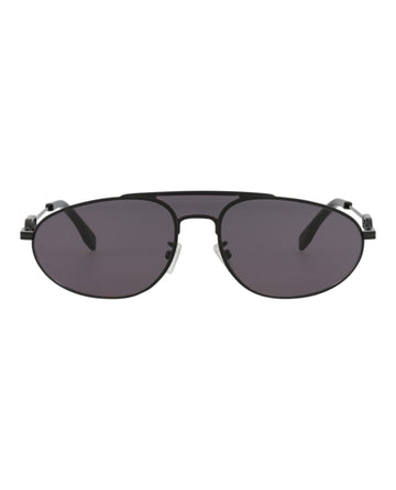 Fendi Mens Aviator Black Black Smoke Fashion Designer Eyewear
