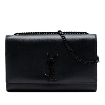 Classic Monogram Crossbody Bag Grainy Leather Medium