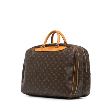 Brown Louis Vuitton Monogram Alize 24 Heures Travel Bag