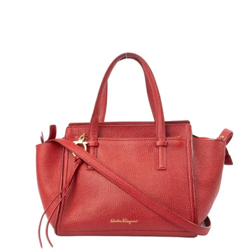 Ferragamo Amy Double Handle Satchel