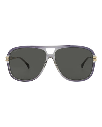 Gucci Mens Aviator  Fashion Designer Eyewear