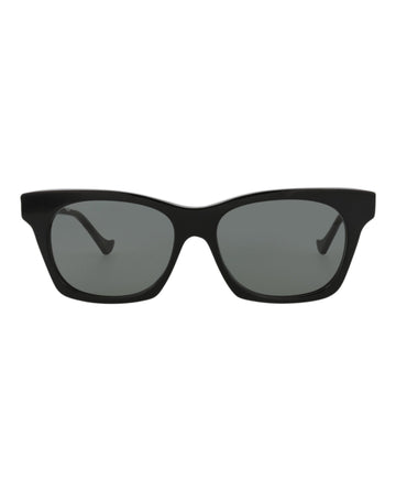 Gucci Womens Cat Eye Black Black Grey Fashion Designer Eyewear
