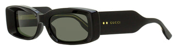 Gucci Faceted Rectangular Sunglasses GG1528S 001 Black 53mm