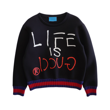 Gucci 'Life is Gucci' Sweatshirt - Men's S