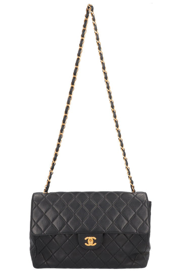 CHANEL Single Flap Bag Black