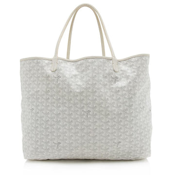 Goyard Goyardine Leather/canvas St. Louis GM Tote