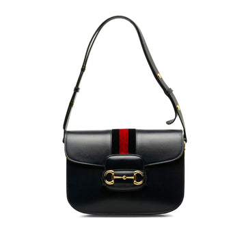 Gucci 1955 Horsebit Web Shoulder New 1:1 Bags (SHG-K3r9Rb)