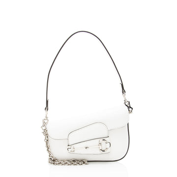 Gucci Calfskin Horsebit 1955 Asymmetric Mini Shoulder New 1:1 Bags