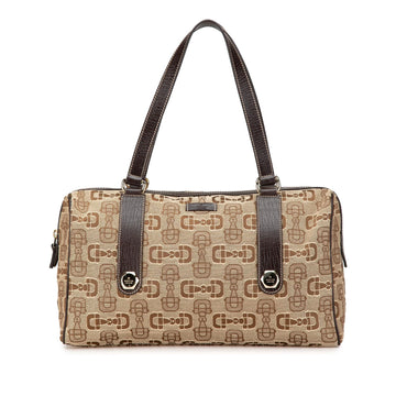 Gucci Canvas Horsebit Charmy Boston New 1:1 Bags