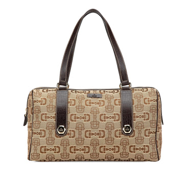Gucci Canvas Horsebit Charmy Boston New 1:1 Bags