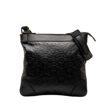 Gucci Embossed Leather Horsebit Crossbody New 1:1 Bags (SHG-KBNslG)