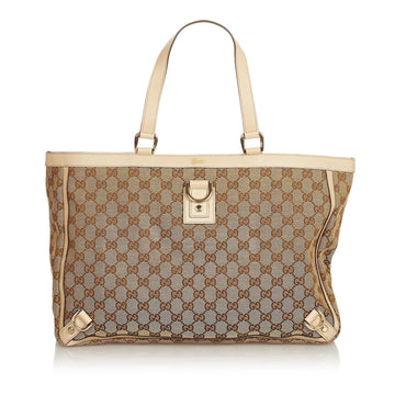 Gucci GG Canvas Abbey D- Ring Tote New 1:1 Bags (SHG-26005)