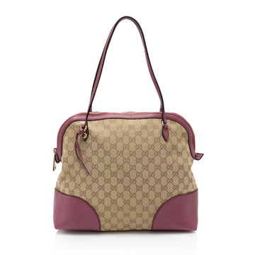 Gucci GG Canvas Bree Small Shoulder New 1:1 Bags (SHF-XhboVD)