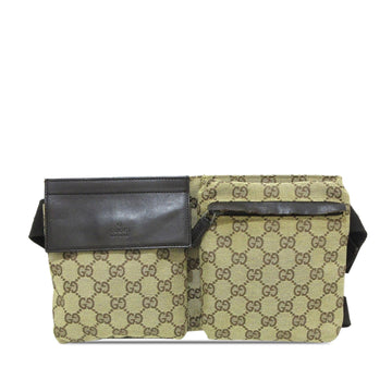 Gucci GG Canvas Double Pocket Belt New 1:1 Bags (SHG-YKH3IL)