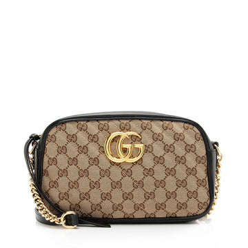 Gucci GG Canvas GG Marmont Small Shoulder New 1:1 Bags (SHF-23736)