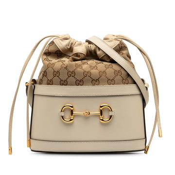 Gucci GG Canvas Horsebit 1955 Bucket New 1:1 Bags (SHG-sD1os5)