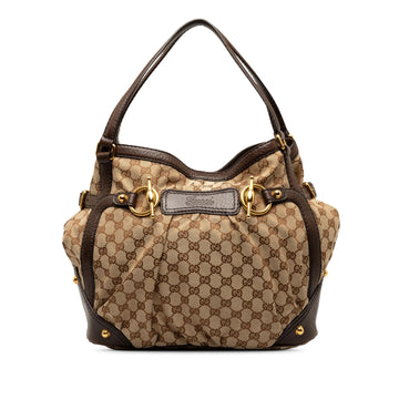 Gucci GG Canvas Jockey Shoulder New 1:1 Bags (SHG-CIMJ65)