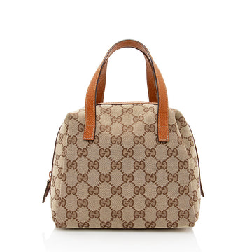 Gucci GG Canvas Mini Satchel (SHF-19323)