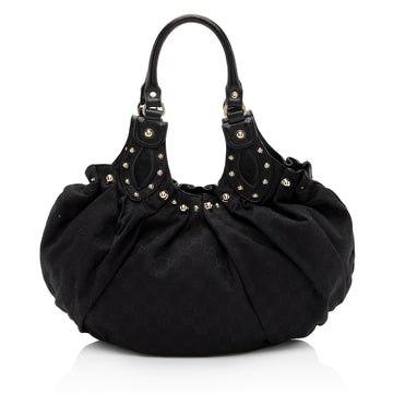Gucci GG Canvas Studded Pelham Small Shoulder New 1:1 Bags (SHF-0I65Ea)