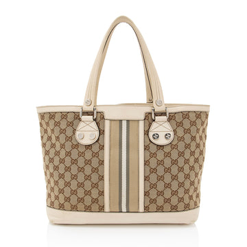 Gucci GG Canvas Sunset Medium Tote (SHF-j6mer4)