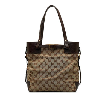 Gucci GG Canvas Tote Bag (SHG-RwdRiO)
