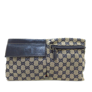 Gucci GG Canvas Web Double Pocket Belt New 1:1 Bags (SHG-R2ckk7)