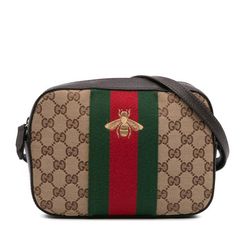 Gucci GG Canvas Webby Bee Camera New 1:1 Bags