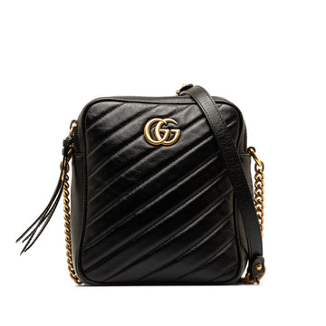 Gucci GG Marmont Double Zip Camera New 1:1 Bags (SHG-KSLWSR)
