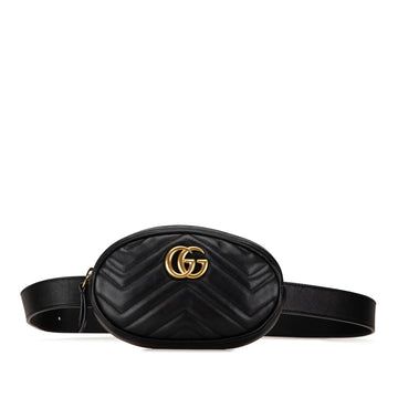 Gucci GG Marmont Leather Matelasse Belt New 1:1 Bags
