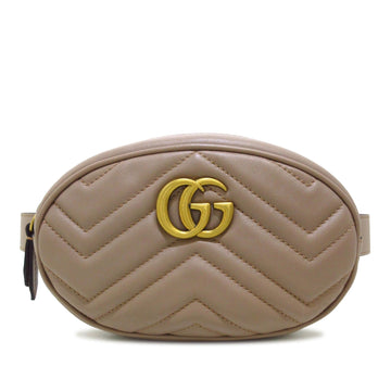Gucci GG Marmont Matelasse Belt Bag (SHG-t3pAuf)