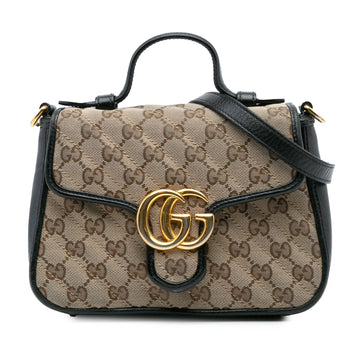 Gucci GG Marmont Matelasse Canvas Top Handle New 1:1 Bags