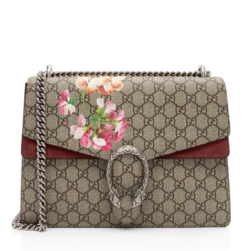 Gucci GG Supreme Blooms Dionysus Medium Shoulder New 1:1 Bags (SHF-DE7aCr)