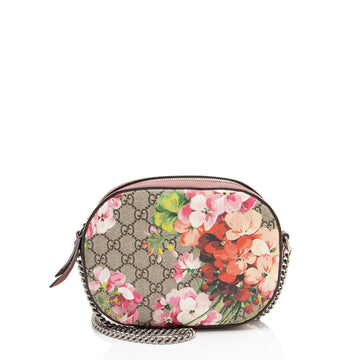 Gucci GG Supreme Blooms Mini Chain New 1:1 Bags
