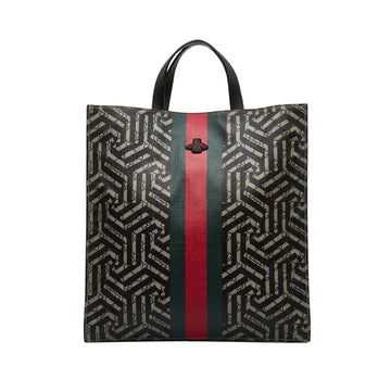 Gucci GG Supreme Caleido Web Tote Bag (SHG-BvZdHT)