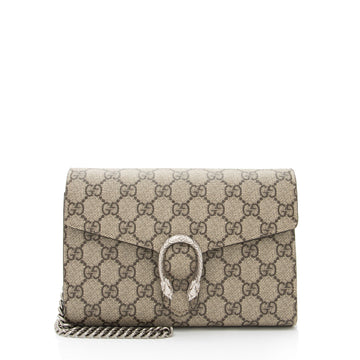Gucci GG Supreme Dionysus Chain Wallet (SHF-SdIdgQ)