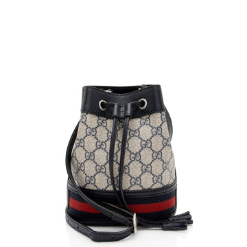 Gucci GG Supreme Ophidia Mini Bucket New 1:1 Bags (SHF-ZawUrB)