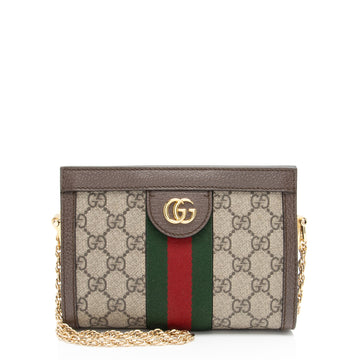 Gucci GG Supreme Ophidia Mini Chain Shoulder New 1:1 Bags