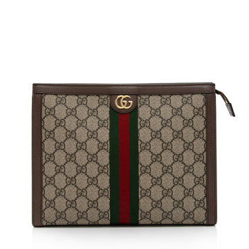 Gucci GG Supreme Ophidia Pouch (SHF-KSvN5n)