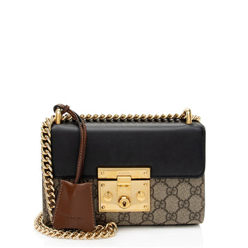 Gucci GG Supreme Padlock Small Shoulder New 1:1 Bags (SHF-pQQH48)