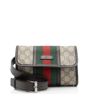 Gucci GG Supreme Web Belt New 1:1 Bags (SHF-Bdkuvr)