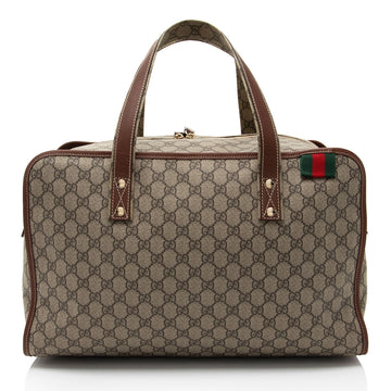 Gucci GG Supreme Web Loop Medium Duffle New 1:1 Bags (SHF-YShwwJ)