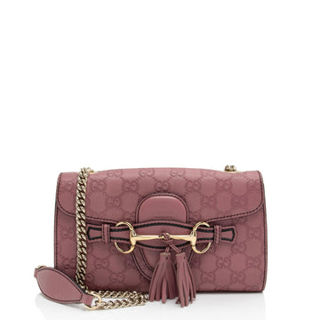 Gucci Guccissima Leather Emily Shoulder New 1:1 Bags