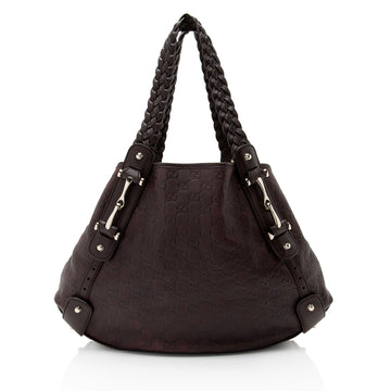 Gucci Guccissima Leather Pelham Medium Shoulder New 1:1 Bags (SHF-nM9nOS)