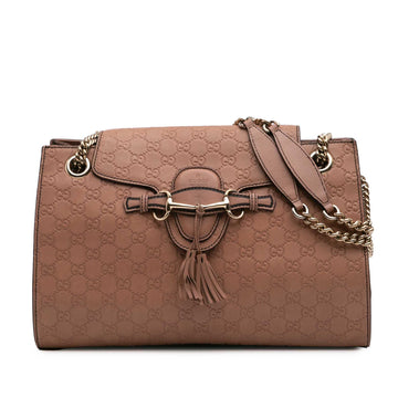 Gucci Large Guccissima Emily Shoulder New 1:1 Bags