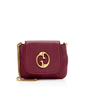 Gucci Leather 1973 Small Shoulder New 1:1 Bags